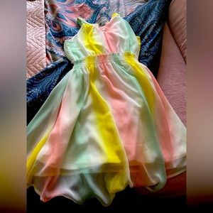 girl Halter dress . Mother’s  Day girls dress. Halter fit and flare dress Easter